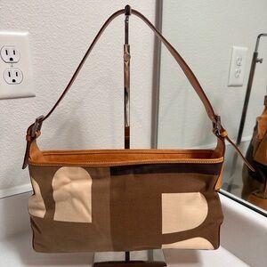 BALLY Canvas Shoulder Bag